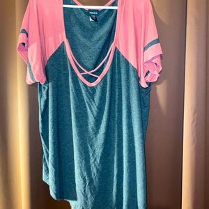 Torrid 3 jersey-look t-shirt